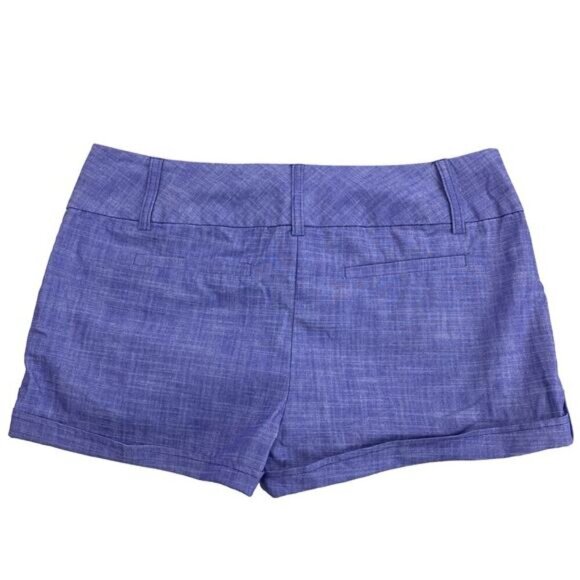 GUESS Cuffed Short Sz 32 Purple - Picture 6 of 6